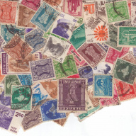 100 India Older stamps all different stamps