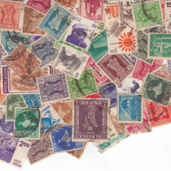 100 India Older stamps all different stamps