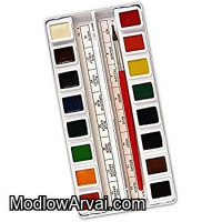 Prang 16ct Square Watercolor Pan Set