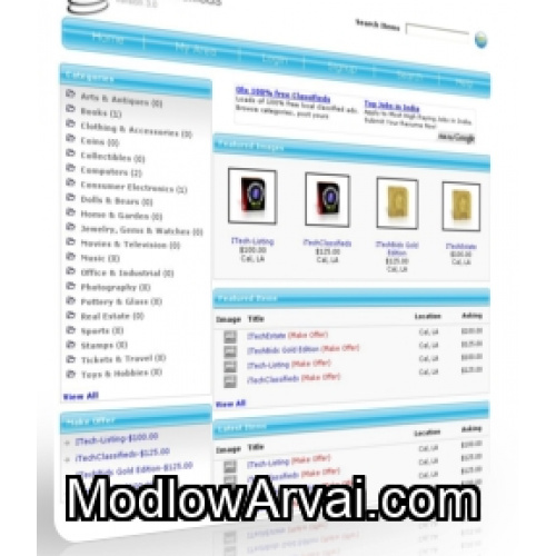 Classifieds ads script