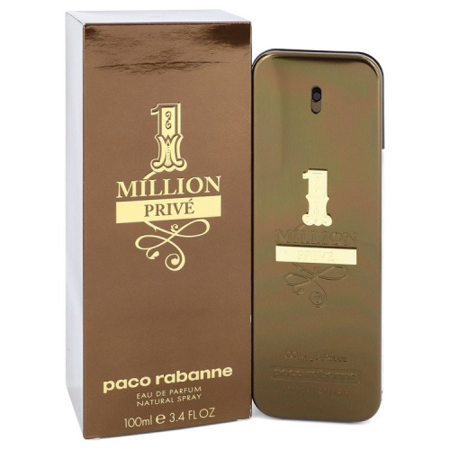 1 Million Prive by Paco Rabanne Eau De Parfum Spray 3.4 oz