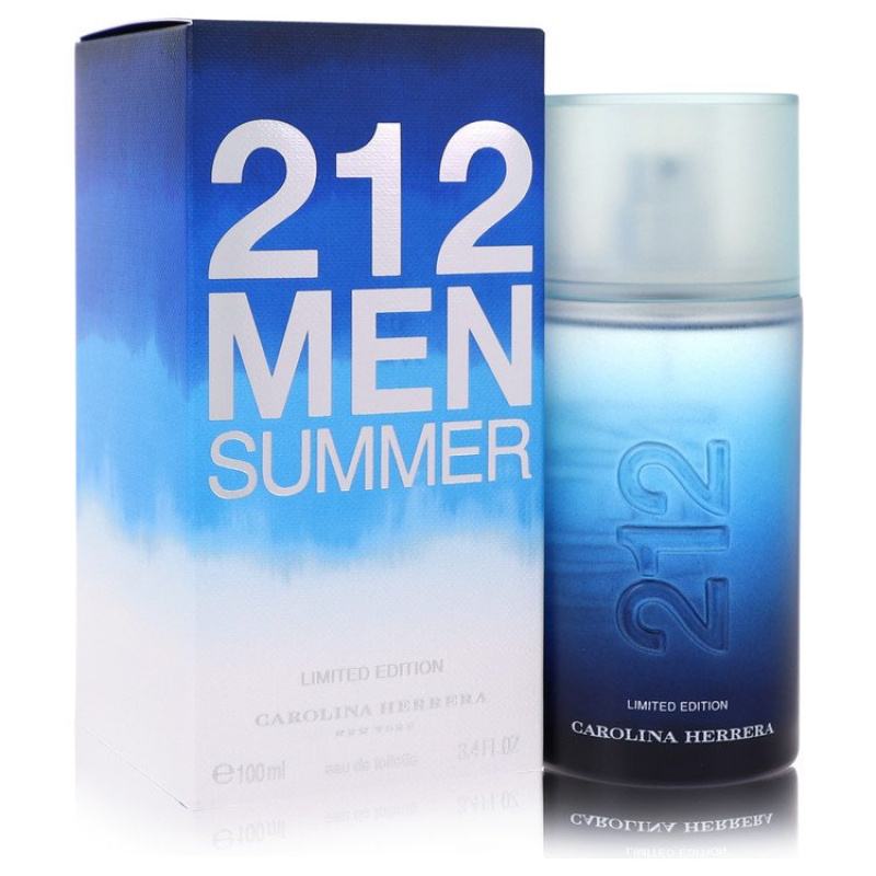 212 Summer by Carolina Herrera Eau De Toilette Spray (Limited Edition) 3.4 oz