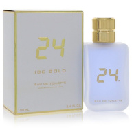 24 Ice Gold by ScentStory Eau De Toilette Spray 3.4 oz