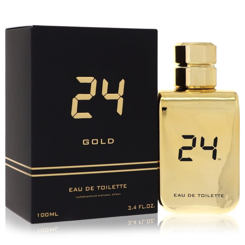 24 Gold The Fragrance by ScentStory Eau De Toilette Spray 3.4 oz