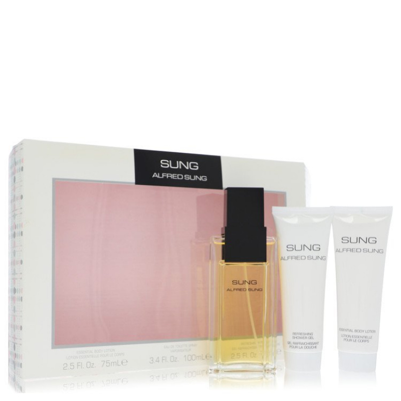 Gift Set -- 3.4 oz Eau De Toilette Spray + 2.5 oz Body Lotion + 2.5 oz Shower Gel