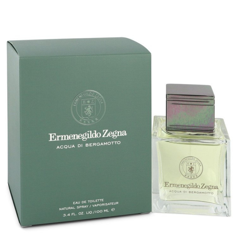 Acqua Di Bergamotto by Ermenegildo Zegna Eau De Toilette Spray 3.4 oz