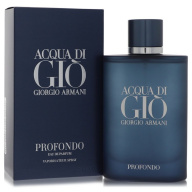 Acqua Di Gio Profondo by Giorgio Armani Eau De Parfum Spray 4.2 oz