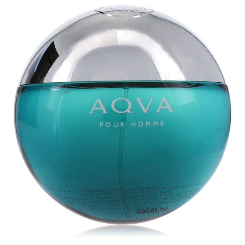 AQUA POUR HOMME by Bvlgari Eau De Toilette Spray (Tester) 3.4 oz