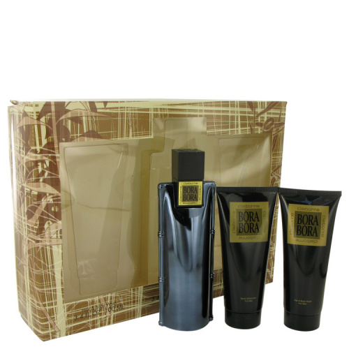 Bora Bora  Gift Set -- 3.4 oz Cologne Spray + 3.4 oz Body Moisturizer + 3.4 oz  Hair & Body Wash