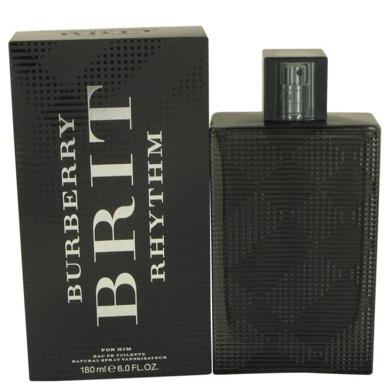 Burberry Brit Rhythm by Burberry Eau De Toilette Spray 6 oz