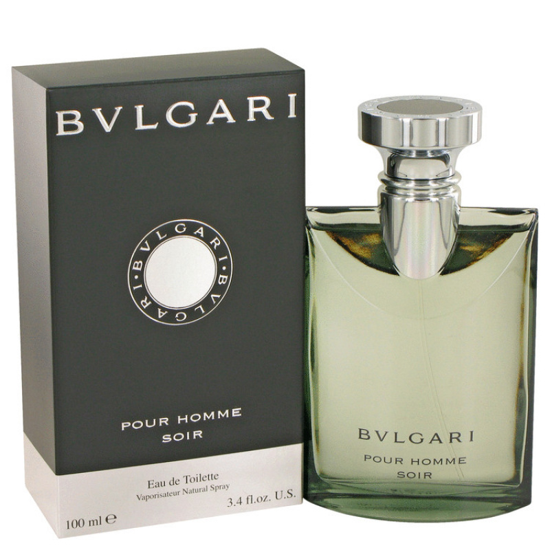 Bvlgari Pour Homme Soir by Bvlgari Eau De Toilette Spray 3.4 oz