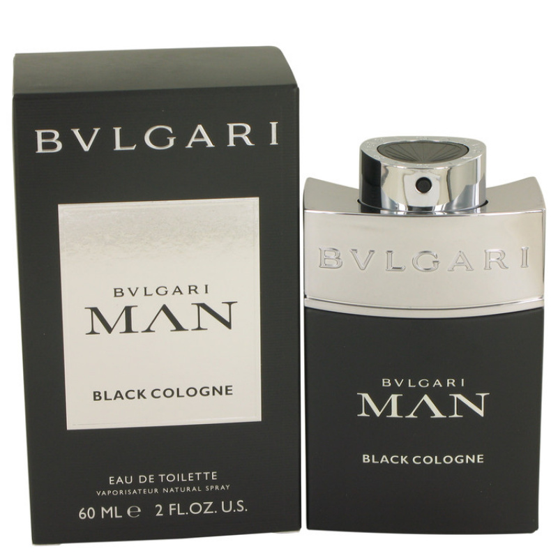 Bvlgari Man Black Cologne by Bvlgari Eau De Toilette Spray 2 oz