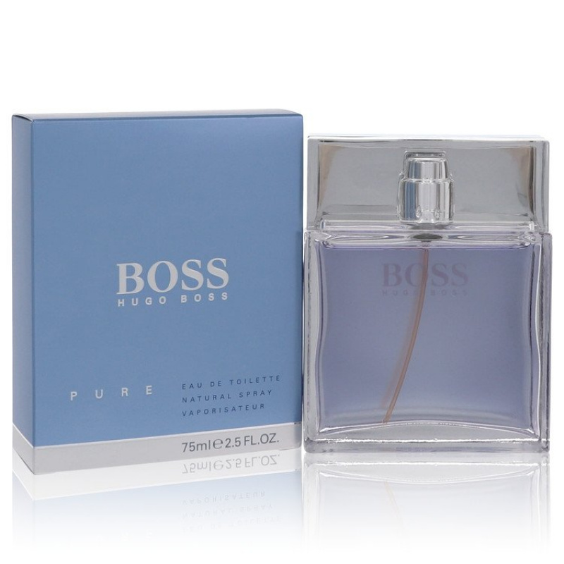Boss Pure by Hugo Boss Eau De Toilette Spray 2.5 oz