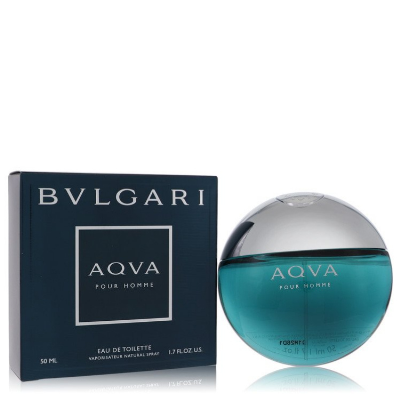 AQUA POUR HOMME by Bvlgari Eau De Toilette Spray 1.7 oz