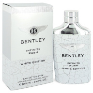 Bentley Infinite Rush by Bentley Eau De Toilette Spray (White Edition) 3.4 oz