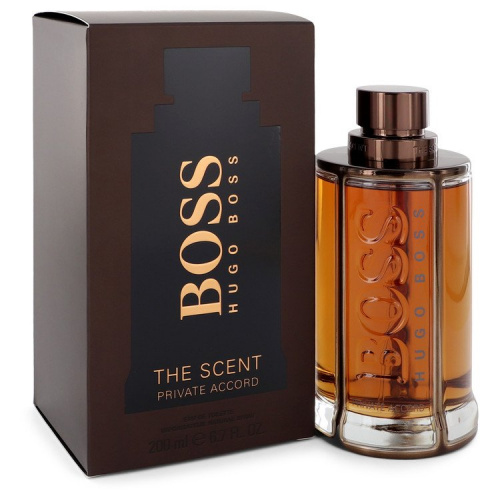 Boss The Scent Private Accord by Hugo Boss Eau De Toilette Spray 6.7 oz