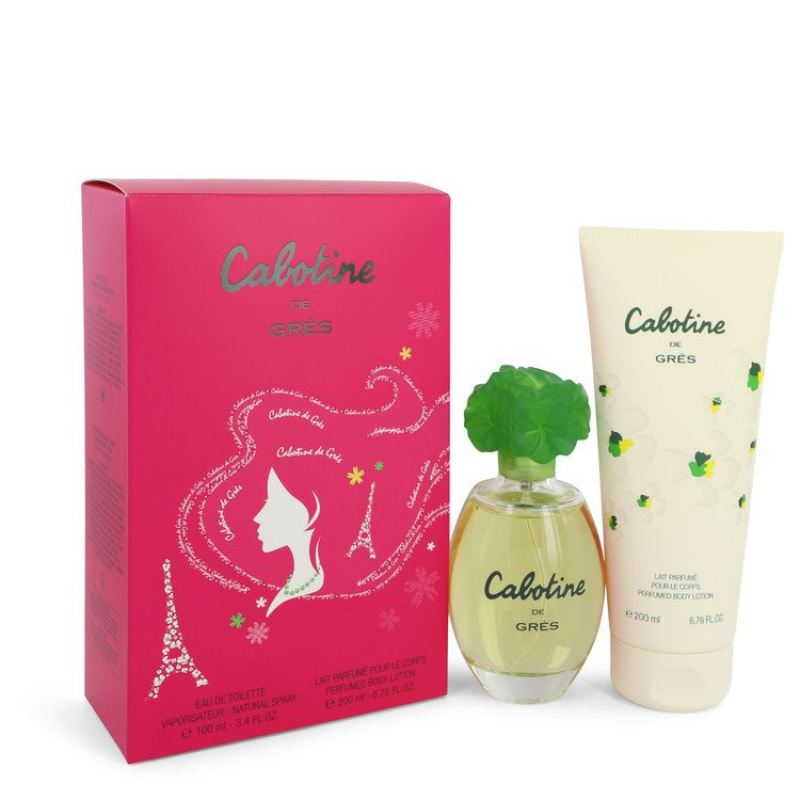 Gift Set -- 3.4 oz Eau De Toilette Spray + 6.7 oz Body Lotion