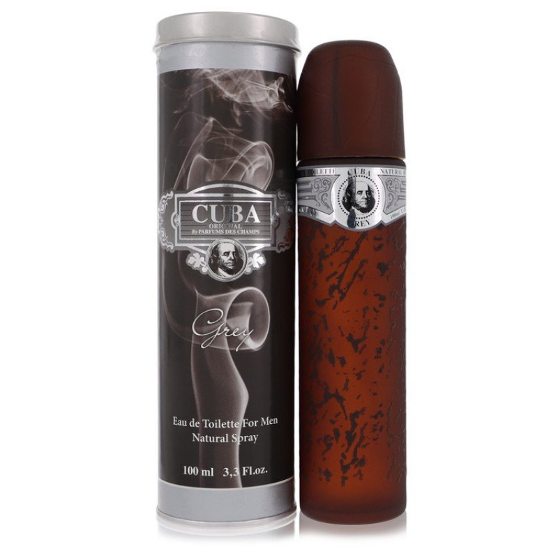 Cuba Grey by Fragluxe Eau De Toilette Spray 3.4 oz
