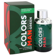 Colors De Benetton Green by Benetton Eau De Toilette Spray 3.4 oz
