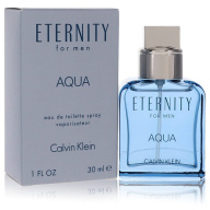 Eternity Aqua by Calvin Klein Eau De Toilette Spray 1 oz