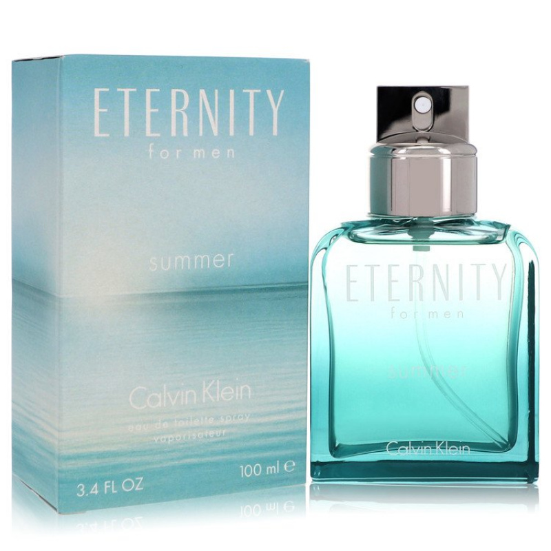 Eternity Summer by Calvin Klein Eau De Toilette Spray (2012) 3.4 oz
