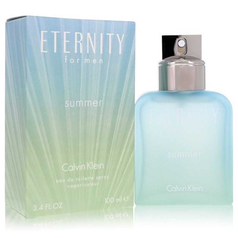 Eternity Summer by Calvin Klein Eau De Toilette Spray (2016) 3.4 oz