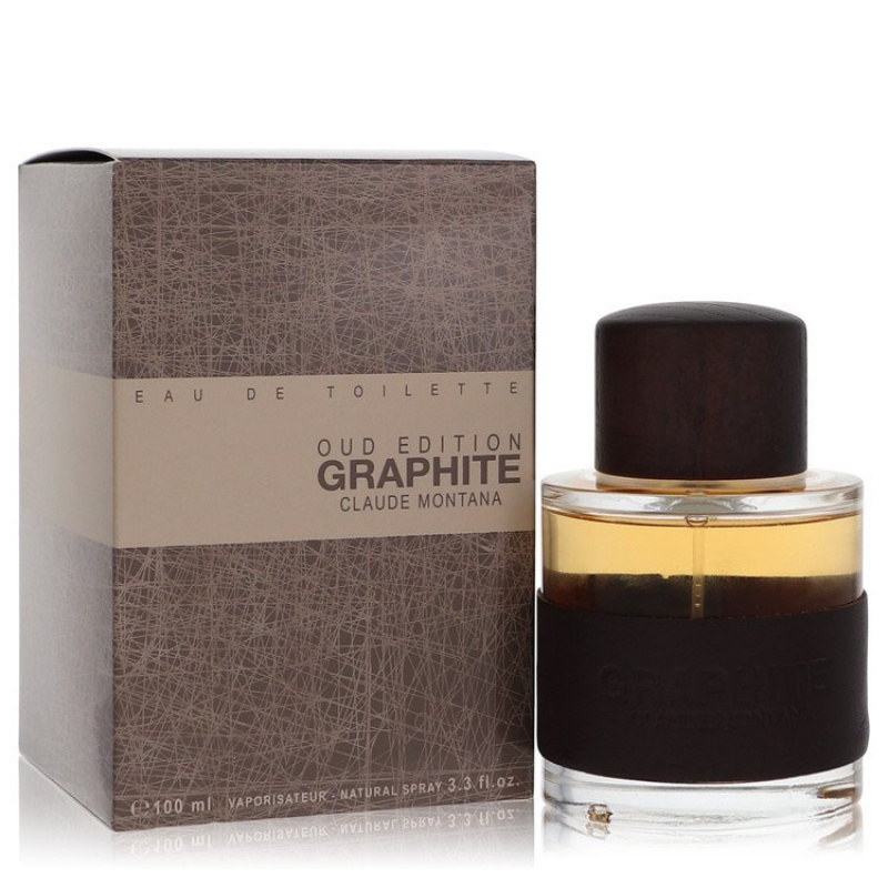 Graphite Oud Edition by Montana Eau De Toilette Spray 3.3 oz