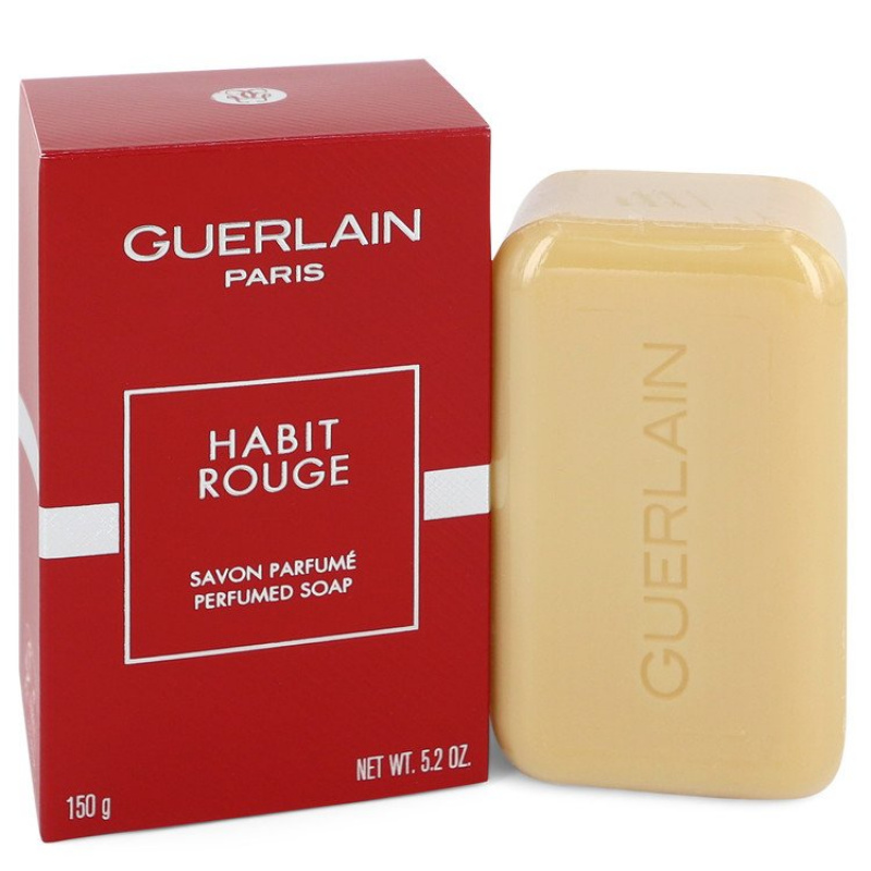 HABIT ROUGE by Guerlain Perfumed Soap 5.2 oz