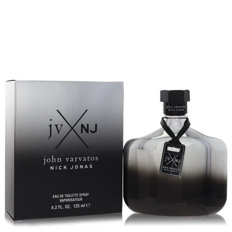 John Varvatos Nick Jonas JV x NJ by John Varvatos Eau De Toilette Spray (Silver Edition) 4.2 oz