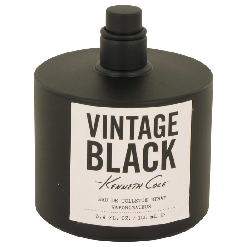 Kenneth Cole Vintage Black by Kenneth Cole Eau De Toilette Spray (Tester) 3.4 oz