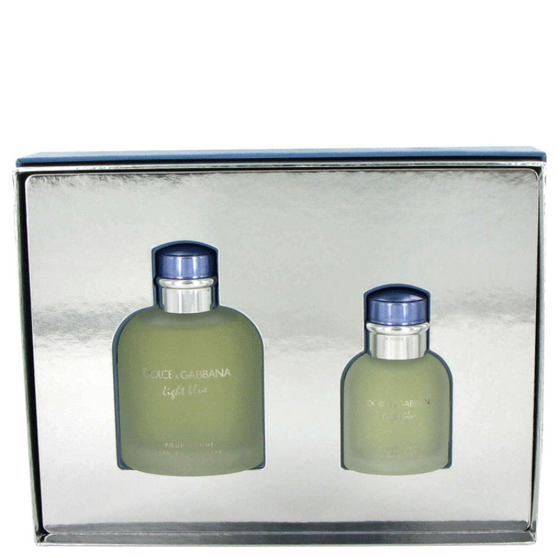 Light Blue Gift Set -- 4.2 oz Eau De Toilette Spray + 1.3 oz Eau De Toilette Spray