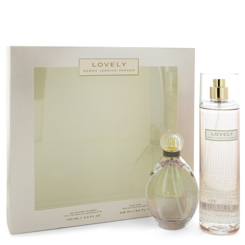 Gift Set -- 3.4 oz Eau De Parfum Spray + 8 oz Body Mist