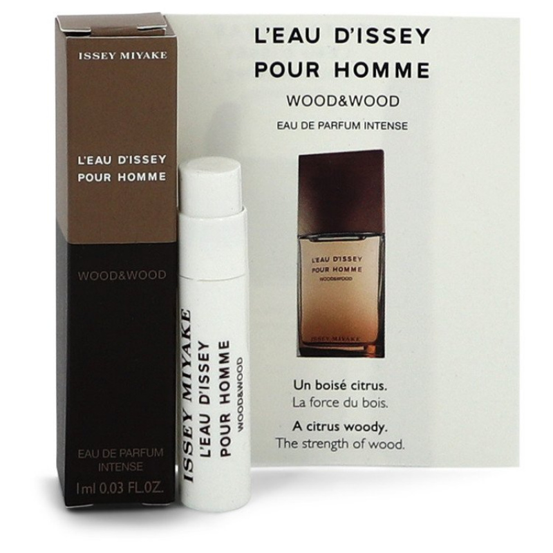L'eau D'Issey Pour Homme Wood & wood by Issey Miyake Vial (sample) .03 oz