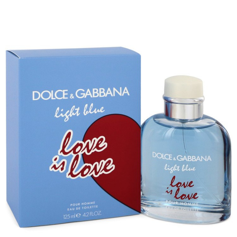 Light Blue Love Is Love by Dolce & Gabbana Eau De Toilette Spray 4.2 oz