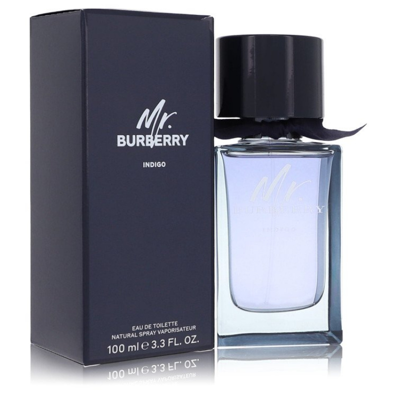 Mr Burberry Indigo by Burberry Eau De Toilette Spray 3.3 oz