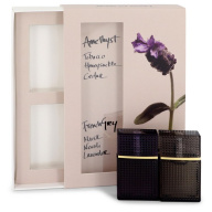 Mini Gift Set -- .22 oz Mini EDP Amethyst + .22 oz  Mini EDP French Grey