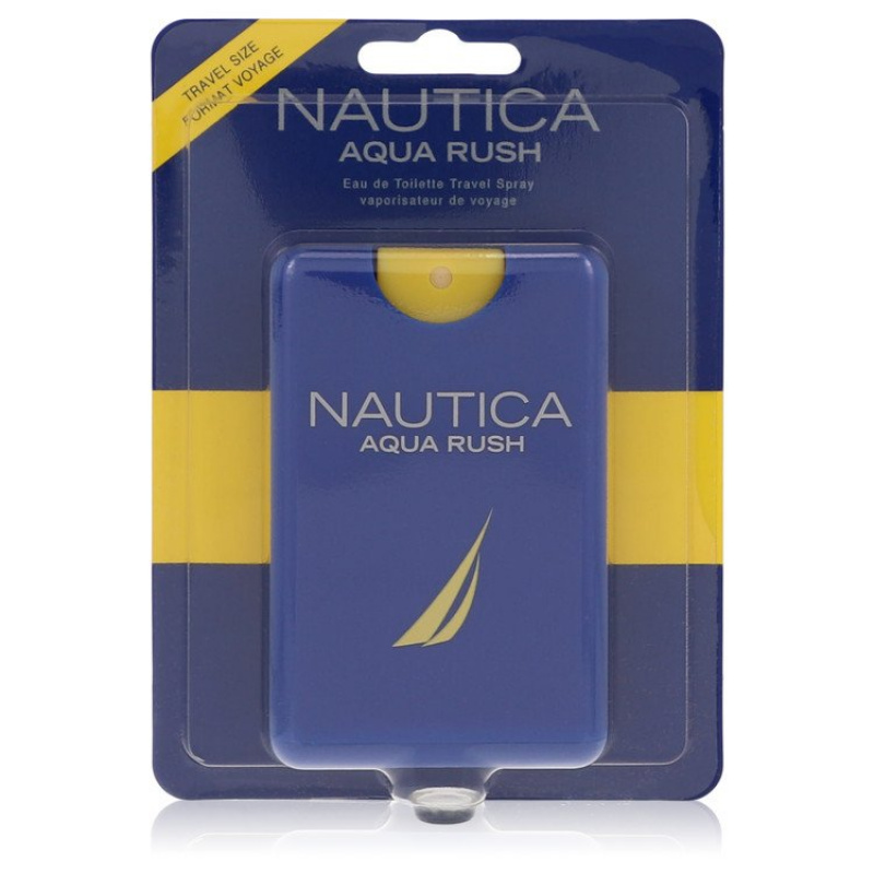 Nautica Aqua Rush by Nautica Eau De Toilette Travel Spray .67 oz