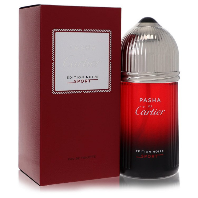 Pasha De Cartier Noire Sport by Cartier Eau De Toilette Spray 3.3 oz