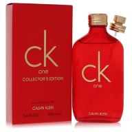 CK ONE by Calvin Klein Eau De Toilette Spray (Unisex Red Collector's Edition) 3.3 oz