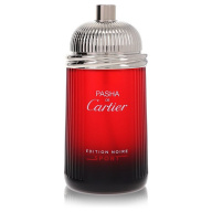 Pasha De Cartier Noire Sport by Cartier Eau De Toilette Spray (Tester) 3.3 oz