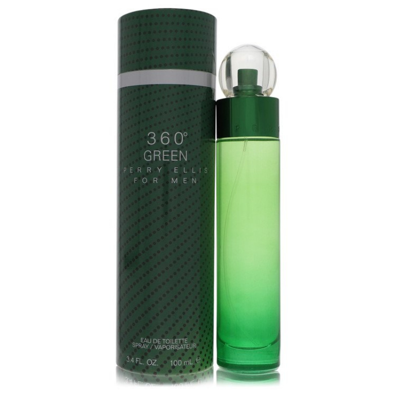 Perry Ellis 360 Green by Perry Ellis Eau De Toilette Spray 3.4 oz