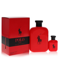 Polo Red by Ralph Lauren Gift Set -- 4.2 oz Eau De Toilette Spray + 0.5 oz Mini EDT