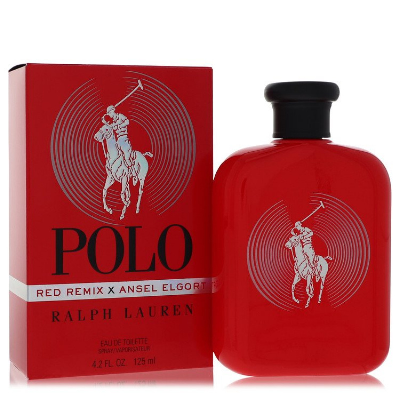 Polo Red Remix by Ralph Lauren Eau De Toilette Spray 4.2 oz