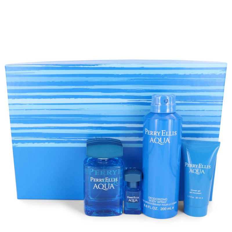 Perry Ellis Aqua by Perry Ellis Gift Set