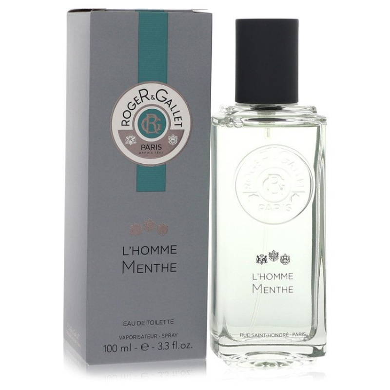 Roger & Gallet L'Homme Menthe by Roger & Gallet Eau De Toilette Spray 3.3 oz