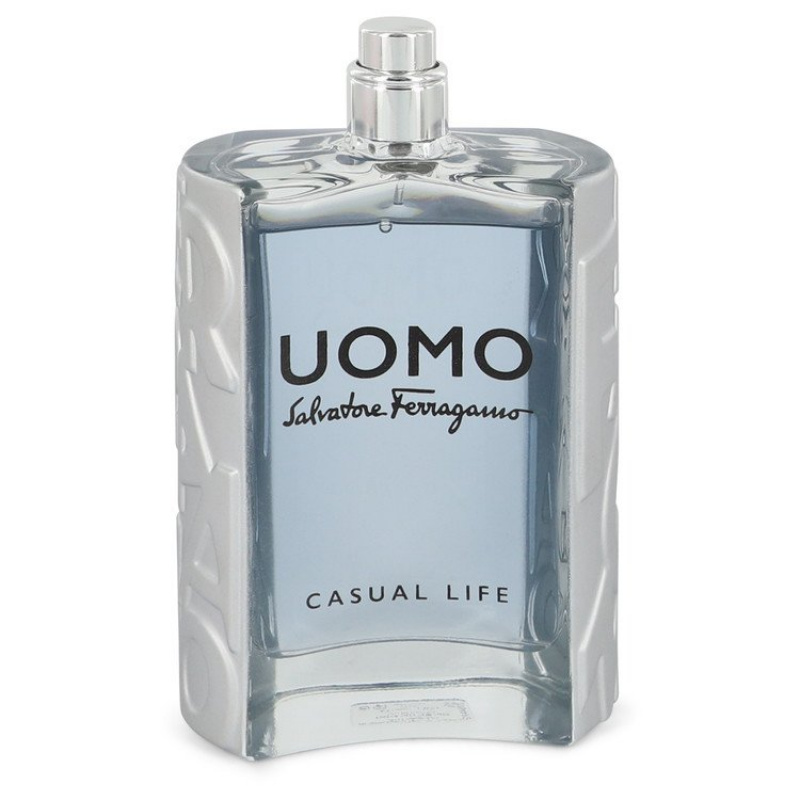 Salvatore Ferragamo Uomo Casual Life by Salvatore Ferragamo Eau De Toilette Spray (Tester) 3.4 oz