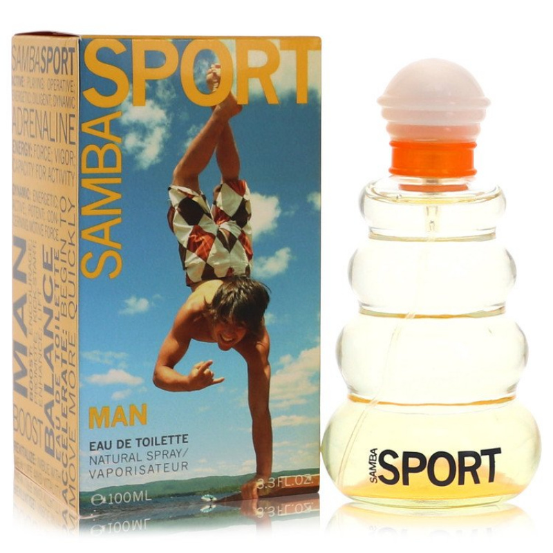 Samba Sport by Perfumers Workshop Eau De Toilette Spray 3.3 oz