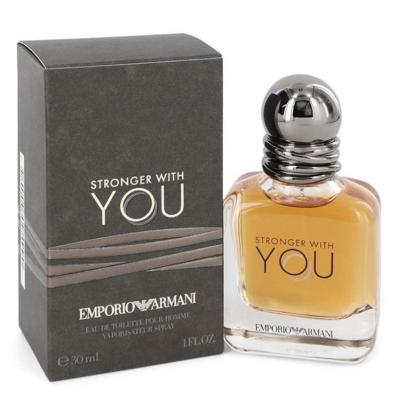 Stronger With You by Giorgio Armani Eau De Toilette Spray 1 oz