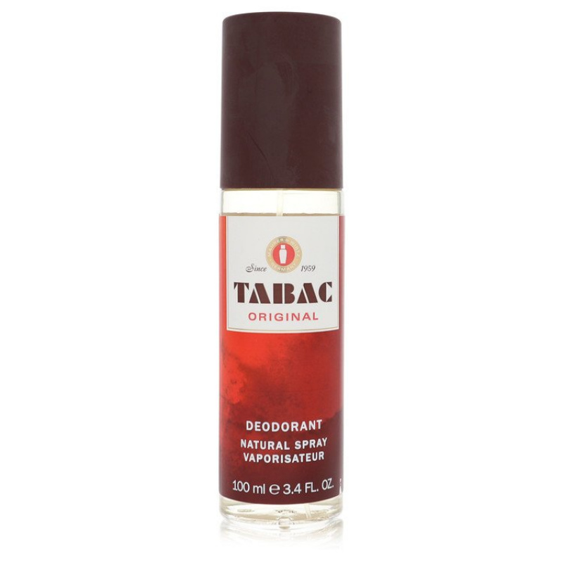 TABAC by Maurer & Wirtz Deodorant Spray (Glass Bottle) 3.3 oz