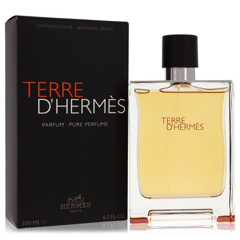 Terre D'Hermes by Hermes Pure Perfume Spray 6.7 oz